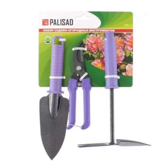 Комплект градински инструменти 3 части Standard PALISAD ➤ топ цена ➤ dshome.bg
