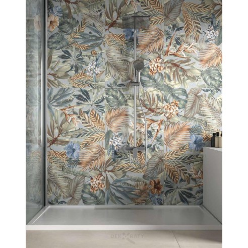 Гранитогрес Decor Jungle Avio Mix 60×120 см - Пъстър - Idea Ceramica