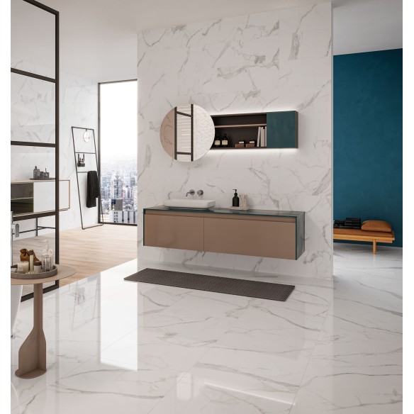 Фаянс Capitol Giga White Brillo 30×90 см - Бял - Halcon ➤ топ цена ➤ dshome.bg