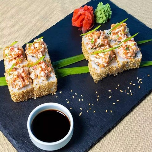 Каменна плоча за сервиране 26.5x16.2x0.5 см черна BRIO ➤ топ цена ➤ dshome.bg