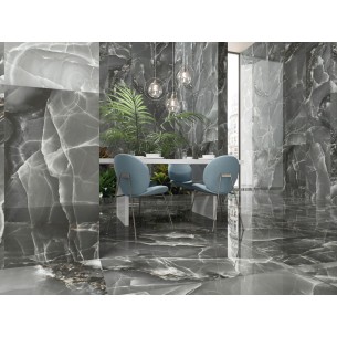 Гранитогрес Agate Dark Pulido Rect 60×120 см - Сив - Baldocer ➤ топ цена ➤ dshome.bg