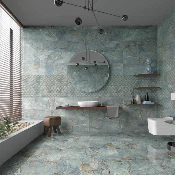 Фаянс Astoria Turquoise 30×90 - син- Bien ➤ топ цена ➤ dshome.bg