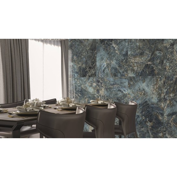 Гранитогрес Atlantic Dark Blue Pol 60×120 - син- Yurtbay ➤ топ цена ➤ dshome.bg