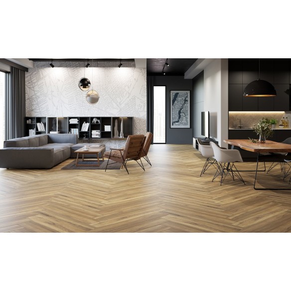 Гранитогрес Ashford Nut 20×120 - кафяв- Konskie ➤ топ цена ➤ dshome.bg