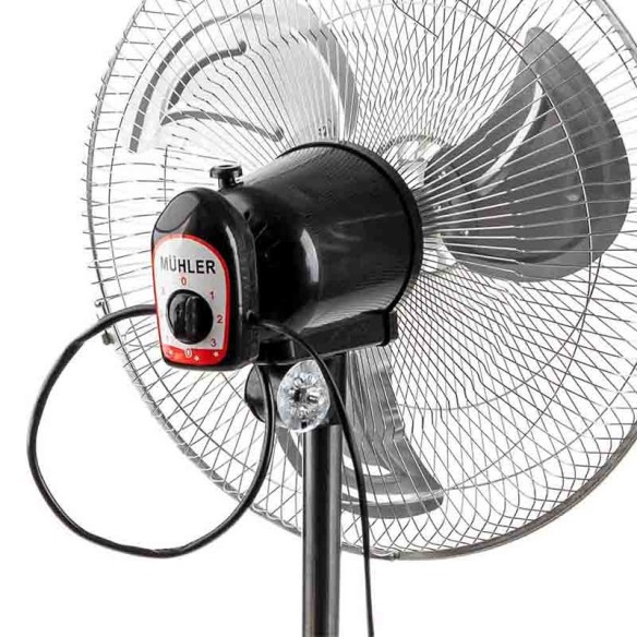 Индустриален вентилатор 3в1 16" 50 W MUHLER ➤ топ цена ➤ dshome.bg