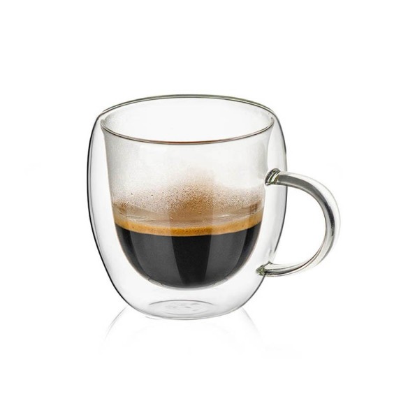 Чаши за кафе и чай 250 мл 2 бр. Coffeina LUIGI FERRERO ➤ топ цена ➤ dshome.bg