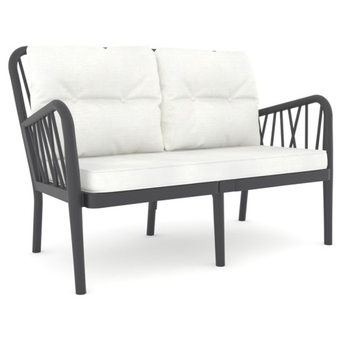 Градински комплект 4 части Gala Lounge Set антрацит RAINBOW ➤ топ цена ➤ dshome.bg