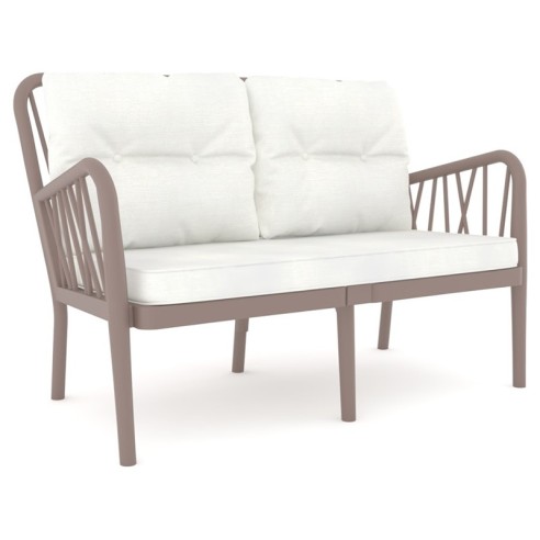 Градински комплект 4 части Gala Lounge Set капучино RAINBOW ➤ топ цена ➤ dshome.bg