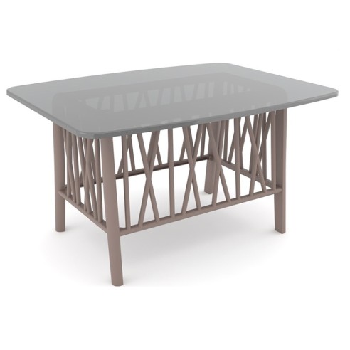 Градински комплект 4 части Gala Lounge Set капучино RAINBOW ➤ топ цена ➤ dshome.bg