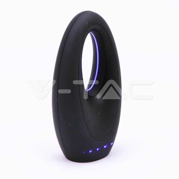 Преносима bluetooth touch колона черна - V-TAC - 2