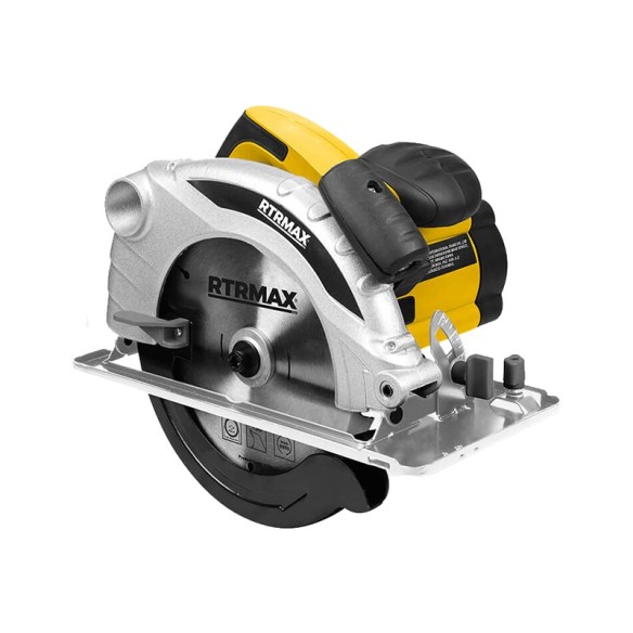 Електрически циркуляр с лазер 185 мм 1300 W RTRMAX ➤ топ цена ➤ dshome.bg