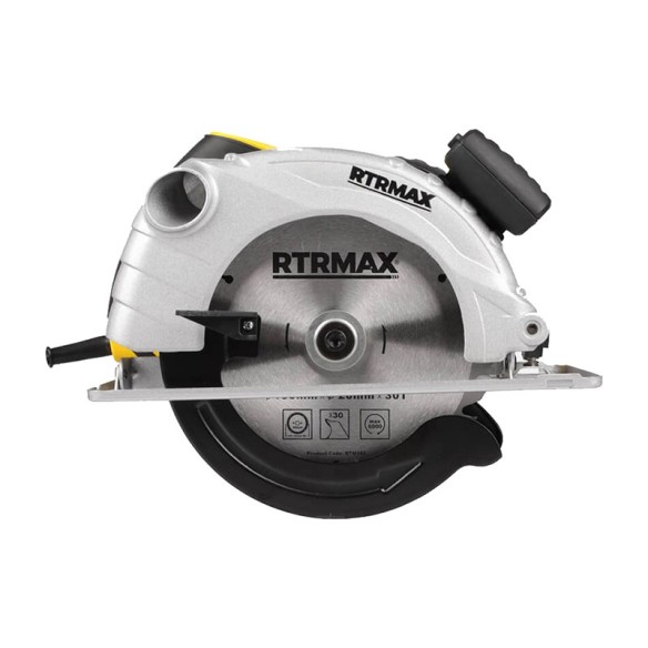 Електрически циркуляр с лазер 185 мм 1300 W RTRMAX ➤ топ цена ➤ dshome.bg
