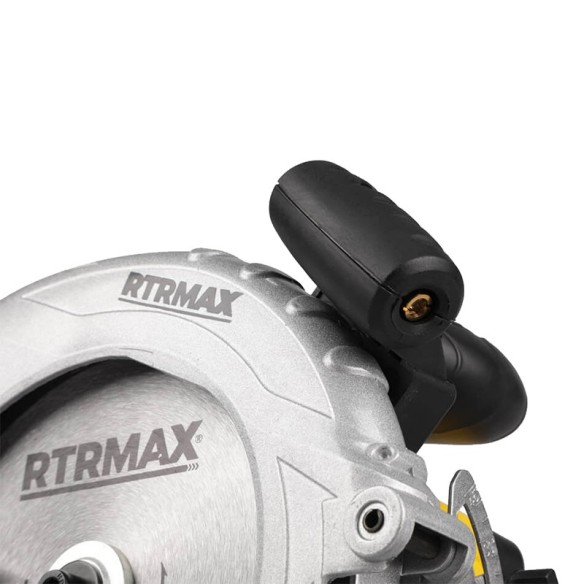Електрически циркуляр с лазер 185 мм 1300 W RTRMAX ➤ топ цена ➤ dshome.bg