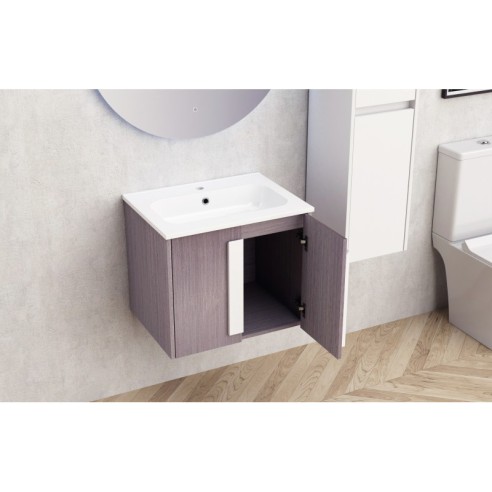 Шкаф за баня с мивка Амелия ICP 6451-2 INTER CERAMIC ➤ топ цена ➤ dshome.bg