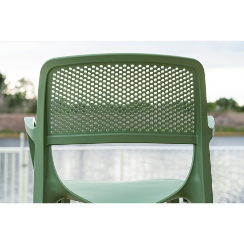 Стол с подлакътници Mila XL зелен RAINBOW ➤ топ цена ➤ dshome.bg