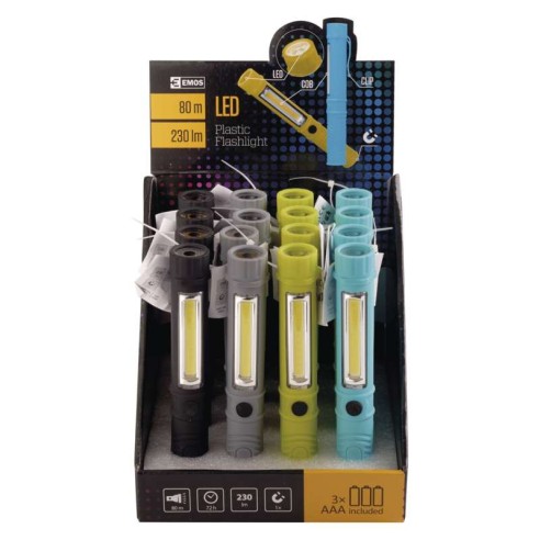 Фенер 3 W COB LED P3897 EMOS ➤ топ цена ➤ dshome.bg