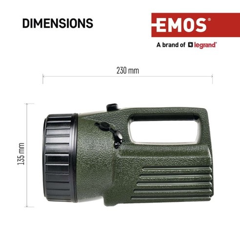 Зареждаем фенер 10 W Lanterh EMOS ➤ топ цена ➤ dshome.bg