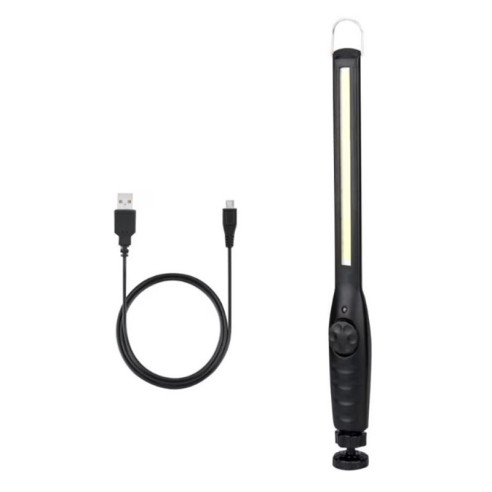 Акумулаторен LED фенер JW821 черен AMIO ➤ топ цена ➤ dshome.bg