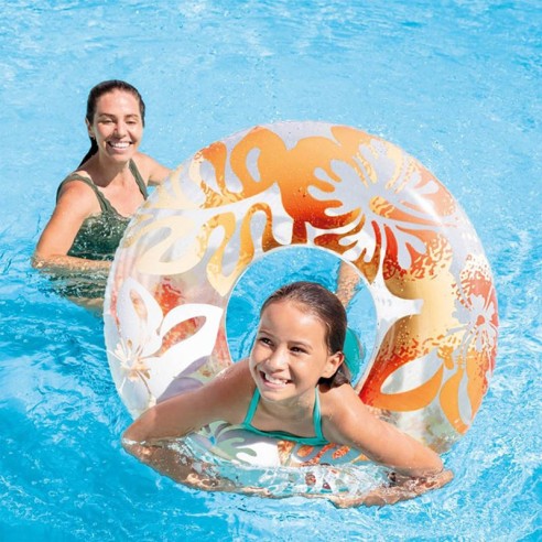 Детски надуваем пояс Clear Color INTEX ➤ топ цена ➤ dshome.bg