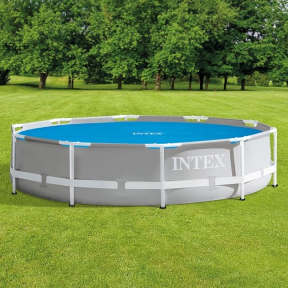 Соларно покривало за басейн 305 см Easy Set Frame Pools INTEX ➤ топ цена ➤ dshome.bg