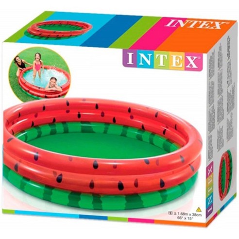 Надуваем басейн Диня 168x38 см INTEX ➤ топ цена ➤ dshome.bg