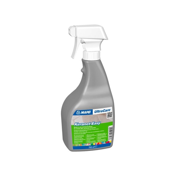Почистващ спрей за фуги Keranet Easy 0.75 л MAPEI ➤ топ цена ➤ dshome.bg