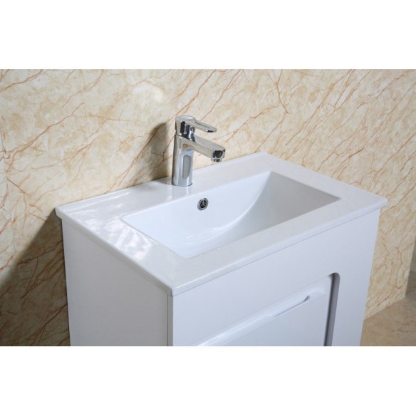 Шкаф за баня с мивка ICP 6055W INTER CERAMIC ➤ топ цена ➤ dshome.bg