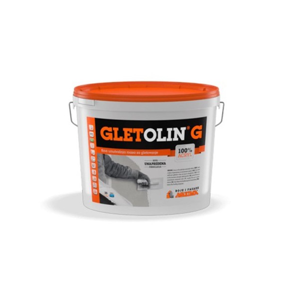 Шпакловка за вътрешни стени Gletolin G 25 кг MAXIMA ➤ топ цена ➤ dshome.bg