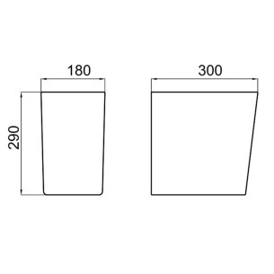 Полуконзола за мивка HappySmart FAYANS ➤ топ цена ➤ dshome.bg 2