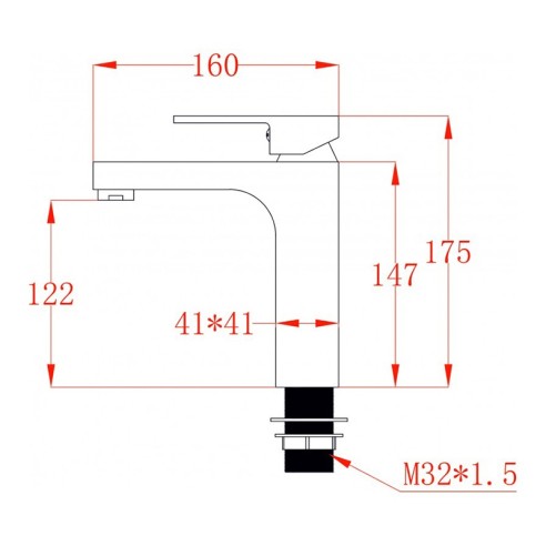 Стоящ смесител за баня Ясмина BS полиран мат INTER CERAMIC ➤ топ цена ➤ dshome.bg