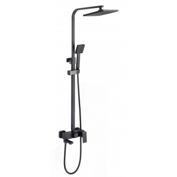 Душ система Ясмина Black INTER CERAMIC ➤ топ цена ➤ dshome.bg