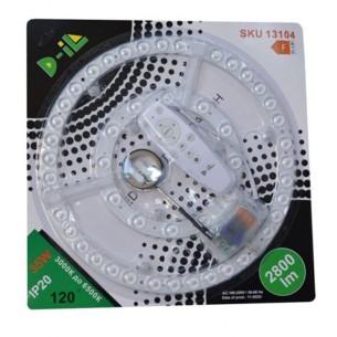 LED модул за плафон 35 W с дистанционно D-IL ➤ топ цена ➤ dshome.bg