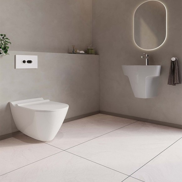 Гранитогрес 60x120 см Nomerles White BIEN ➤ топ цена ➤ dshome.bg