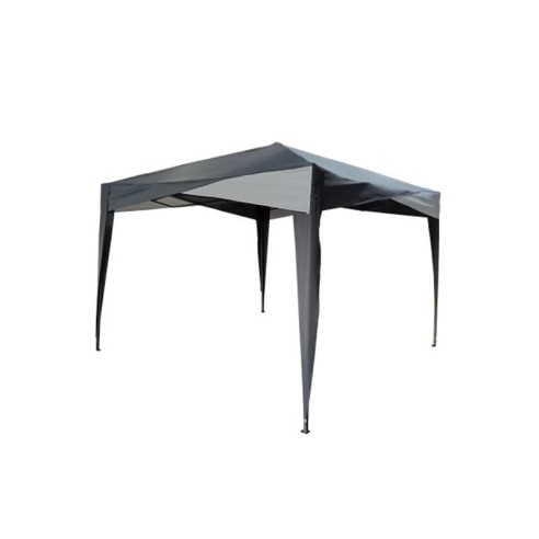 Сгъваема шатра 3x3 м сива Pop-Up ➤ топ цена ➤ dshome.bg