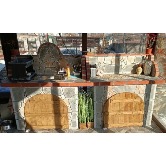 Градински плот Стандарт 115x120x60 см РАЙМАР ➤ топ цена ➤ dshome.bg