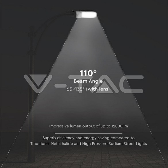 LED улична лампа 50W 6400K - V-TAC - 4