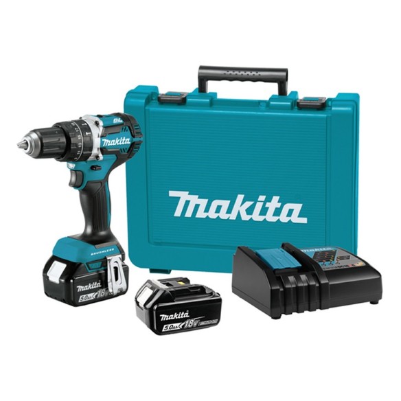 Акумулаторен ударен винтовет 18 V 50 Nm DHP484RTE MAKITA ➤ топ цена ➤ dshome.bg