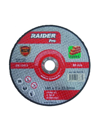 Диск за неметал 115х3х22.2 мм RDP - Raider - 1