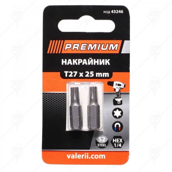 Накрайник PREMIUM Т30х25мм 2бр CETA-FORM - 2