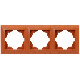 Рамка тройна дъб Visage - GUNSAN - 1