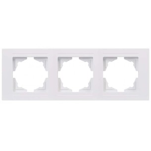 Рамка тройна бяла Visage - GUNSAN - 1