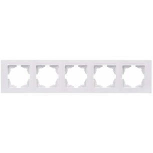 Рамка петорна бяла Visage - GUNSAN - 1