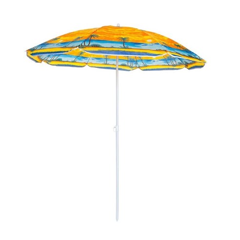 Плажен чадър ø1.8 м Микс цветове U5037 MUHLER ➤ топ цена ➤ dshome.bg