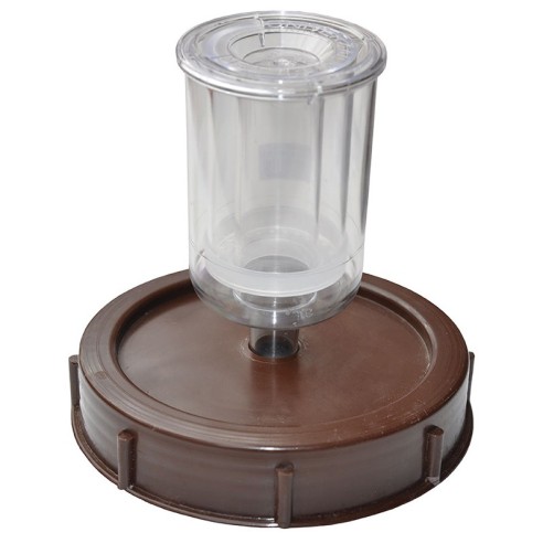 Ферментатор (воден клапан) за вино с тапичка ROTO ➤ топ цена ➤ dshome.bg