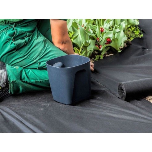 Покривало против плевели 50 гр 1.1 м черно BRADAS (на метър) ➤ топ цена ➤ dshome.bg