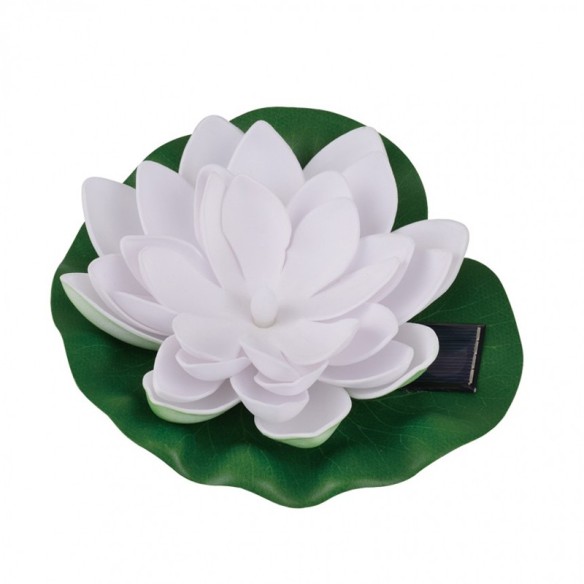 LED соларна лампа Lotus 0.06 W бяла LIGHTEX ➤ топ цена ➤ dshome.bg