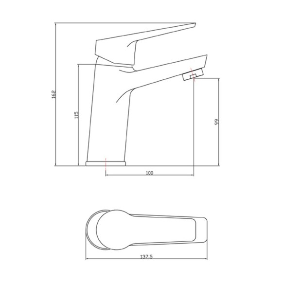 Стоящ смесител за баня стоящ Sorento FORMA VITA ➤ топ цена ➤ dshome.bg