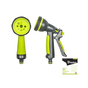 Пистолет за поливане 8 функции Lime Line BRADAS ➤ топ цена ➤ dshome.bg