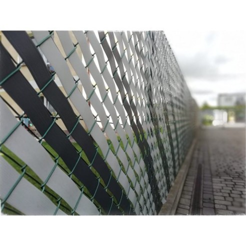 Оградна лента 4.75 см x 35 м сива BRADAS ➤ топ цена ➤ dshome.bg