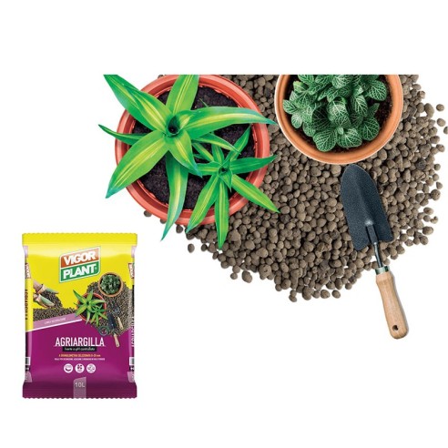Керамзит Agriargila 10 л VIGORPLANT ➤ топ цена ➤ dshome.bg